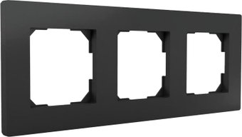 Рамка Tokov Electric Pixel TKE-PX-RM3-C14 (карбон)