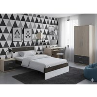 Кровать PROxSON Milton 90x190 (дуб кантербери/белый)