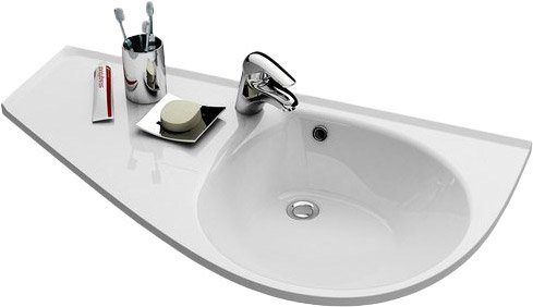 

Умывальник Ravak Avocado Comfort L 95x53 [XJ9L1100000]