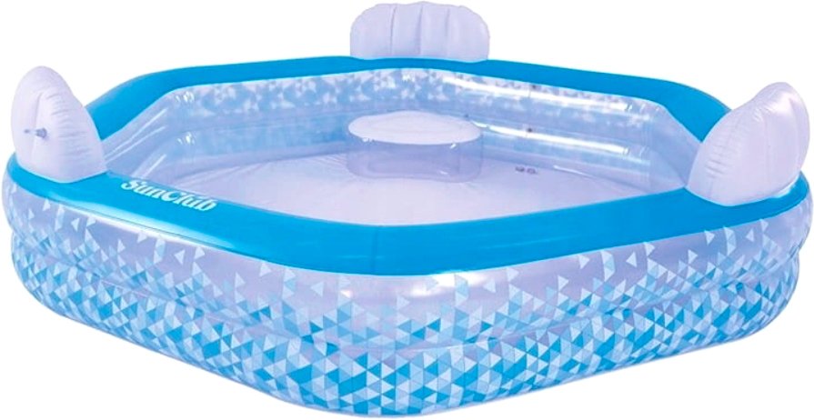 

Надувной бассейн Jilong Giant Hexagon Family Pool JL57161 (223x211x58)