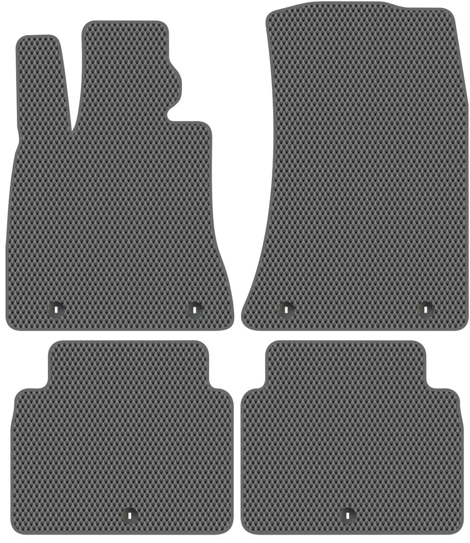 

Комплект ковриков для авто Alicosta Genesis G80 2020 - Н.В. (серый, ромб)