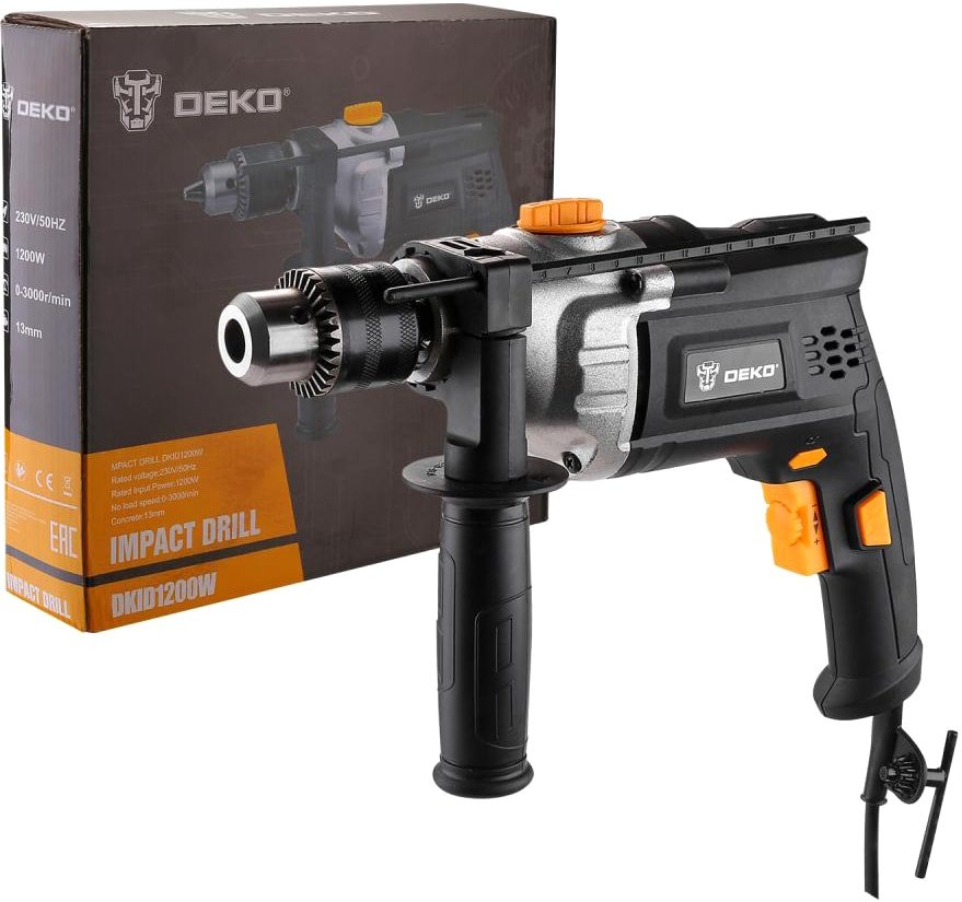 

Ударная дрель Deko DKID1200W