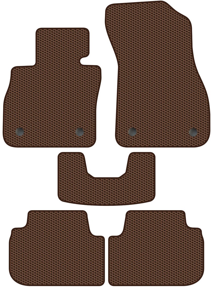 

Комплект ковриков для авто Alicosta BMW 2-Series I (седан / F44) 2019 - 2023 (коричневый, сота)