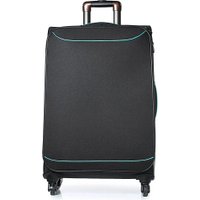 Чемодан-спиннер Galanteya 5514 25с406к45 (черный/бирюза)