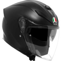 Мотошлем AGV K5 JET Evo E2206 21184A5002-003-L (L, Mono Matt Black)