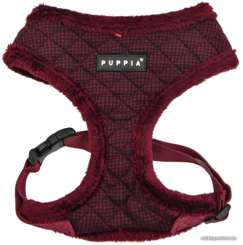 Шлея Puppia Gaspar PAUD-HA1861-WN-XL (бордовый)
