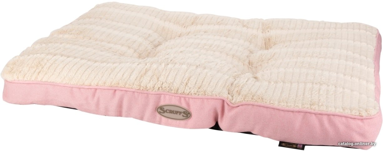 Лежак Scruffs Ellen матрас 100 см (розовый)