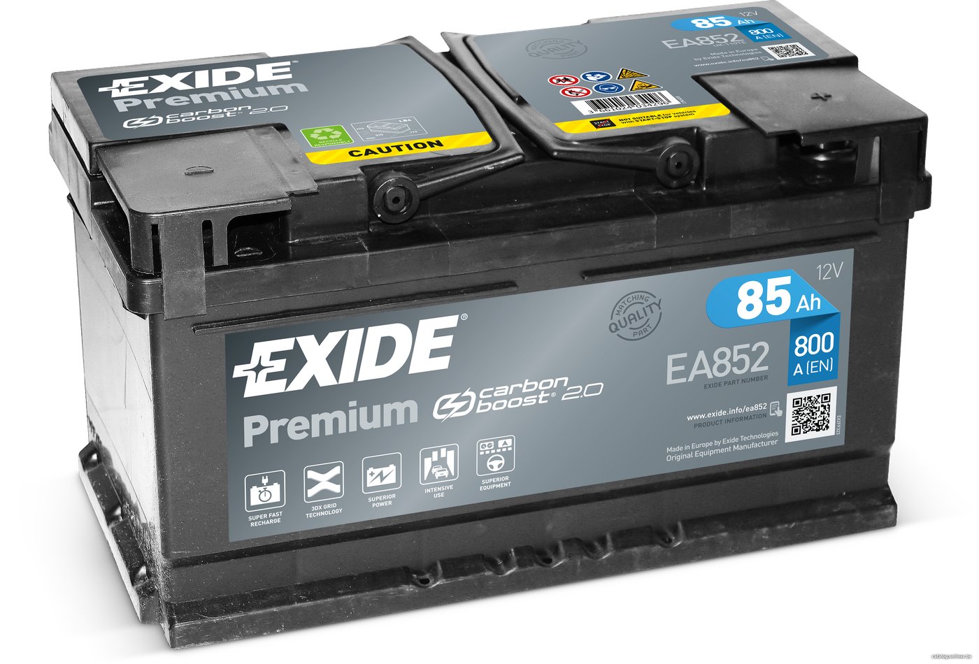 Автомобильный аккумулятор Exide Premium EA852 (85 А/ч)