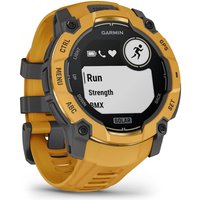 Умные часы Garmin Instinct 3 Solar 50 мм (желтый/черный)