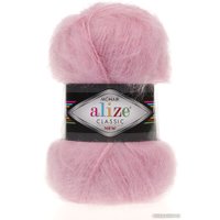 Пряжа для вязания Alize Mohair Classic 271 (200 м, светло-розовый)