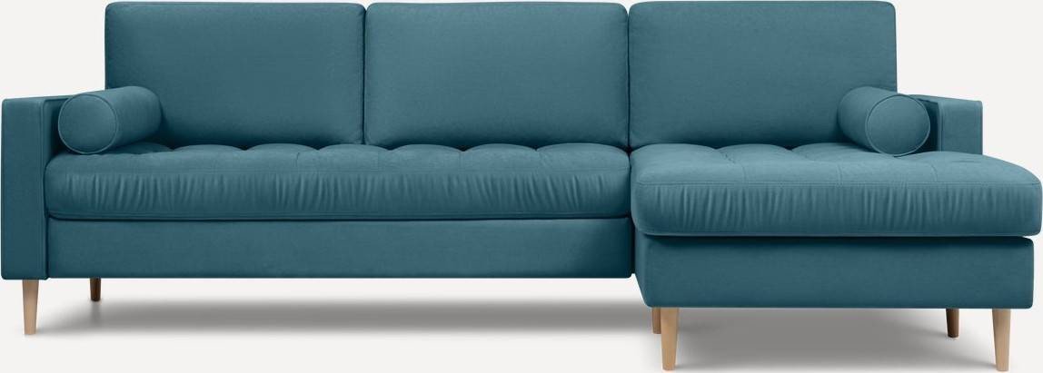 

Угловой диван Divan Плэнтис Velvet Mint 220340 (голубой)