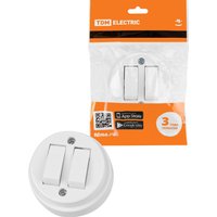 Выключатель TDM Electric Ретро SQ1806-0509 (белый)