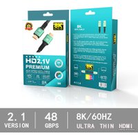 Кабель USBTOP Premium UltraHD HDMI M - HDMI M (20 м, черный)