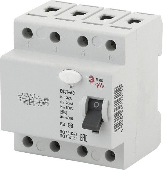 

Устройство защитного отключения ЭРА Pro NO-902-40 Б0031885