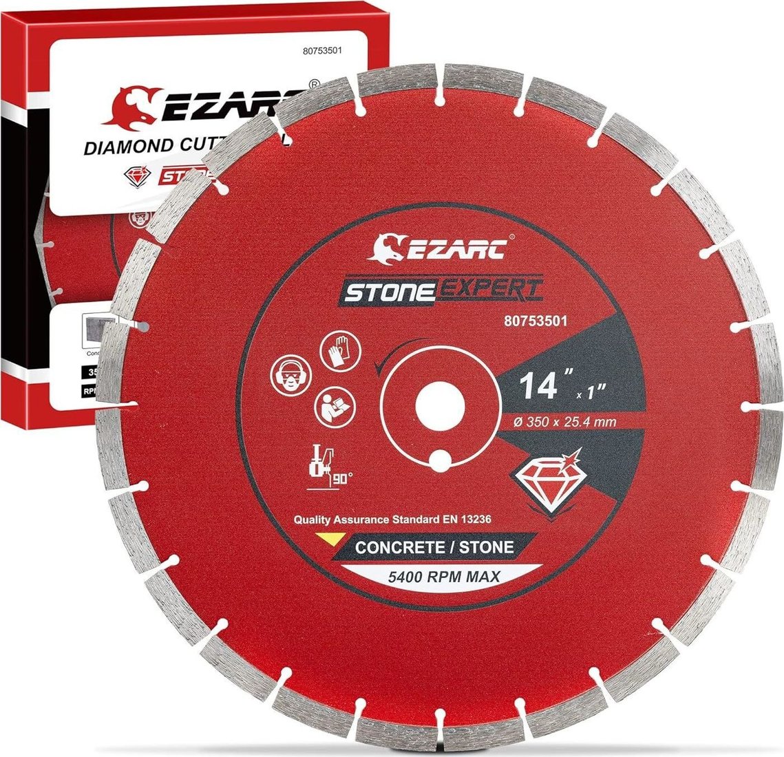 

Отрезной диск алмазный Ezarc 80753501 (1 шт)