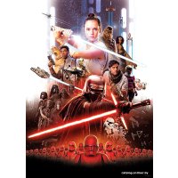 Интерьерные наклейки Komar Star Wars Movie Poster Rey WB175