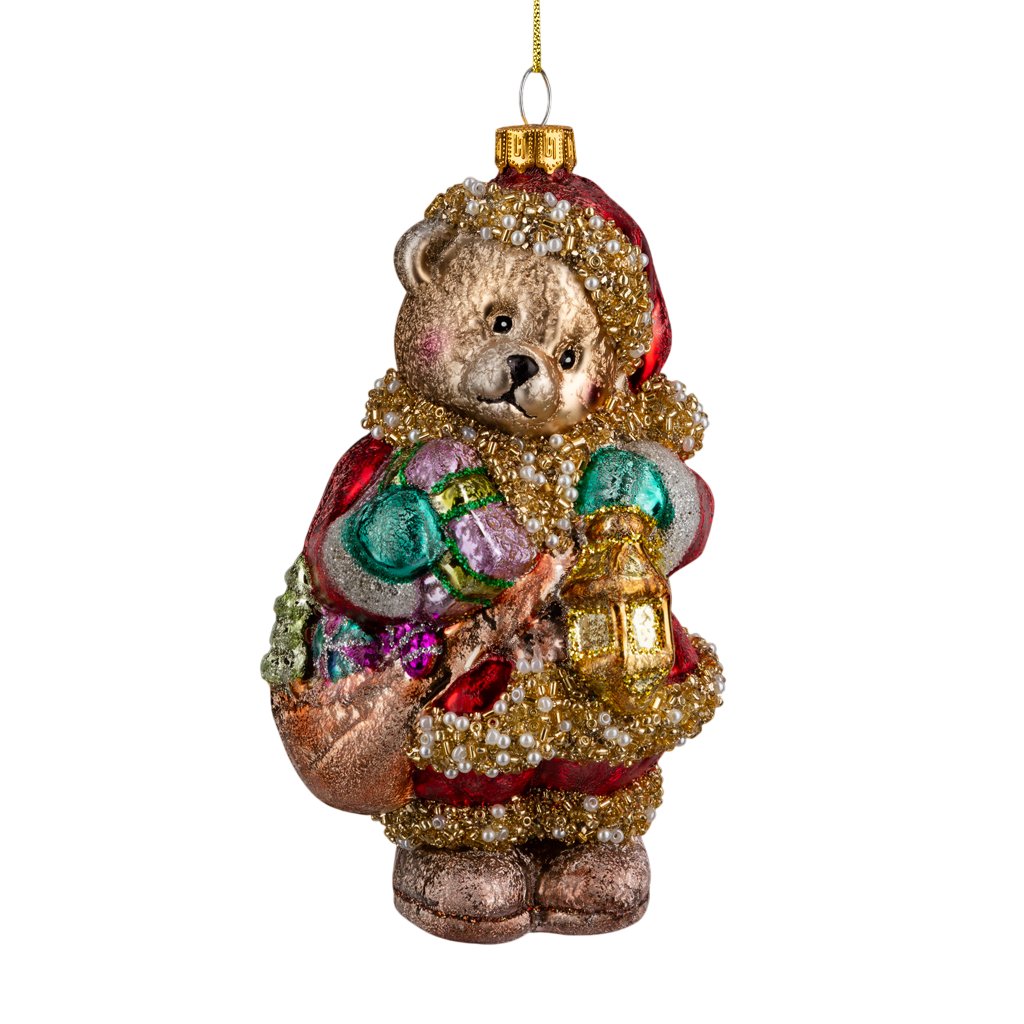 

Елочная игрушка Erich Krause Decor. Мишка с подарками 64417