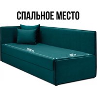 Тахта Mio Tesoro Гамма 800 левая (Velutto 20)