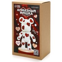 Алмазная мозаика  Школа талантов На фигурке. Алмазный мишка. Сердечки 10664944