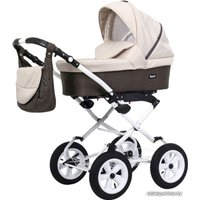 Универсальная коляска Bart-Plast Dream (3 в 1, 05 коричневый/бежевый)