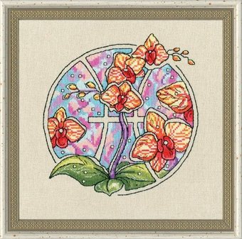 Набор для вышивания Золотое руно Рыбы ЦГ-012