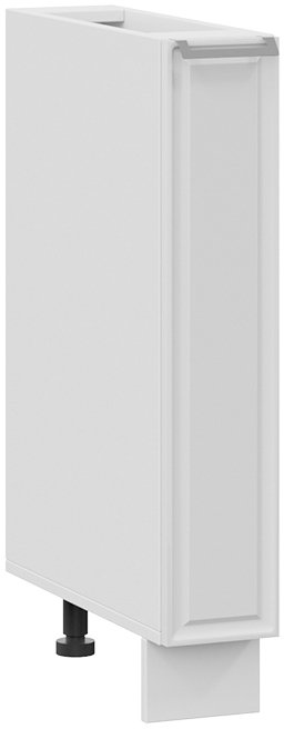 

Шкаф напольный Трия Белладжио 1Н15К (белый/фон белый)