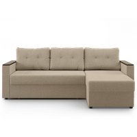 Угловой диван Mio Tesoro Атланта Лайт 111 (Savana Camel)