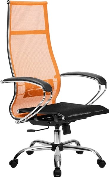 

Офисное кресло Metta SK-1-BK Комплект 7, Ch ов/сечен (пластиковые ролики, оранжевый)
