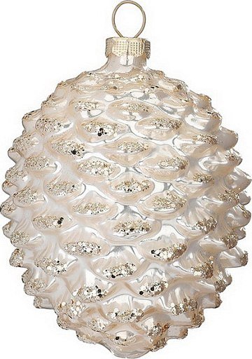 

Елочная игрушка Inge's Christmas Classic Gold. Шишка 64634H120 (шампань)