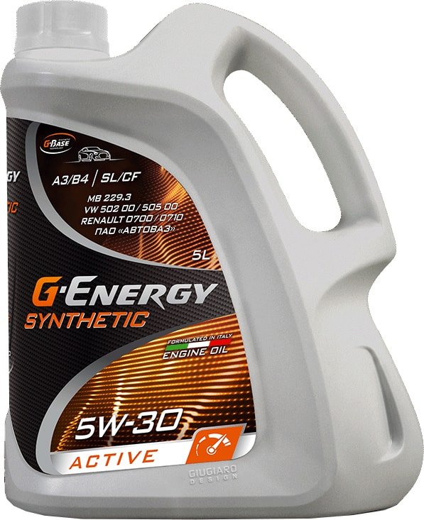 

Моторное масло G-Energy Synthetic Active 5W-30 5л