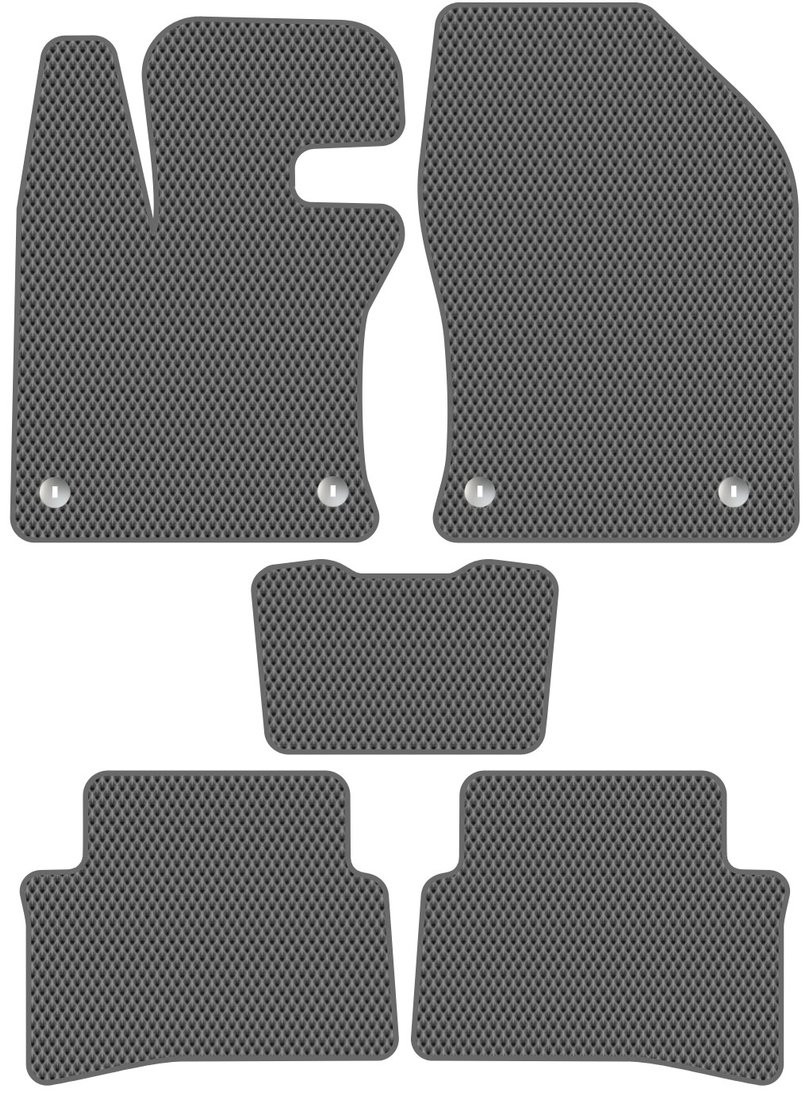 

Комплект ковриков для авто Alicosta Lexus UX200 (suv / MZAA10) 2018 - Н.В. (серый, ромб)