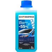 Стеклоомывающая жидкость Chemipro -55 Зимняя CH126 1л