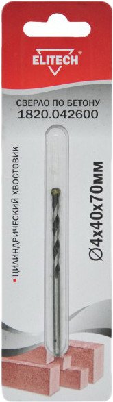 

Сверло ELITECH 1820.042600