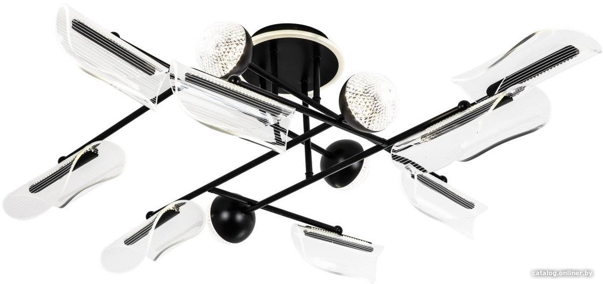 Люстра средней высоты LED4U L3200-12 BK