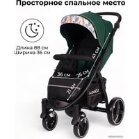 Коляска прогулочная «книга» Bubago Cross City BG 117-1 (зеленый)