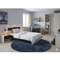 Кровать PROxSON Milton 80x190 (черный/ясень шимо светлый)