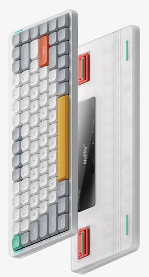 NuPhy Air75 V2 Ionic White (Gateron Low Profile Brown 2.0