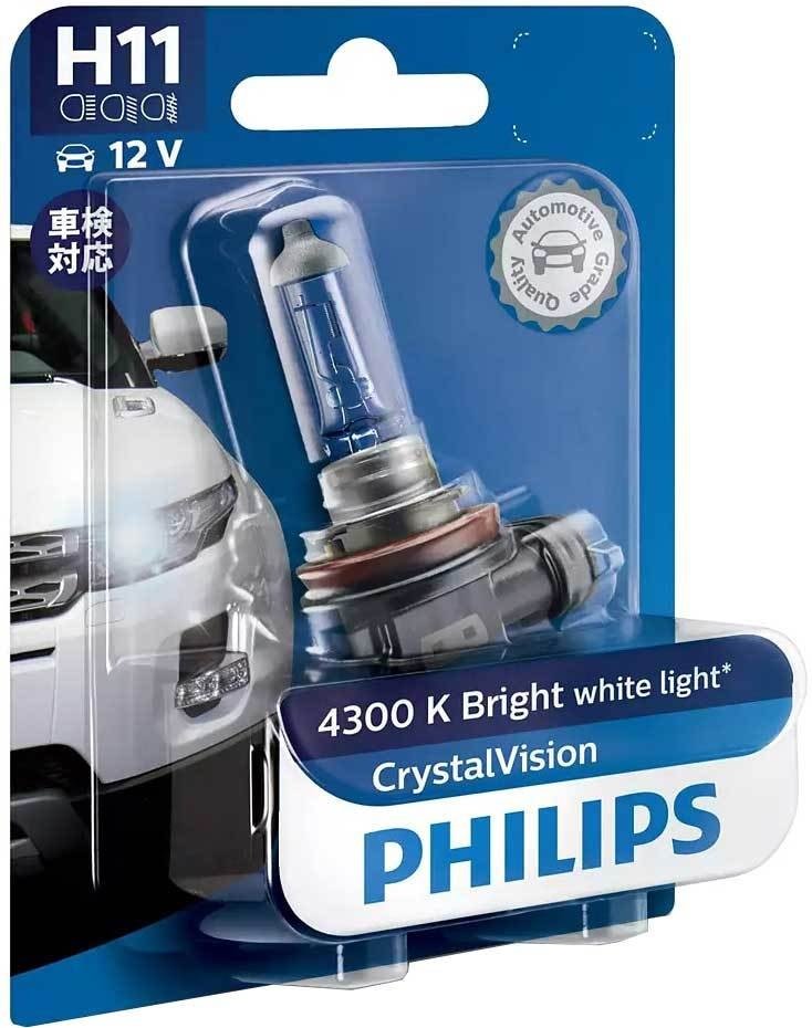 

Галогенная лампа Philips H11 CrystalVision Blister 1шт