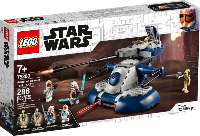 

Конструктор LEGO Star Wars 75283 Бронированный штурмовой танк