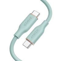 Кабель Anker PowerLine III Flow 643 A8552 USB Type-C - USB Type-C 240W (0.9 м, зеленый)