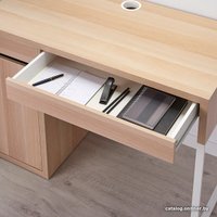 Стол Ikea Микке 604.889.03 (под беленый дуб)