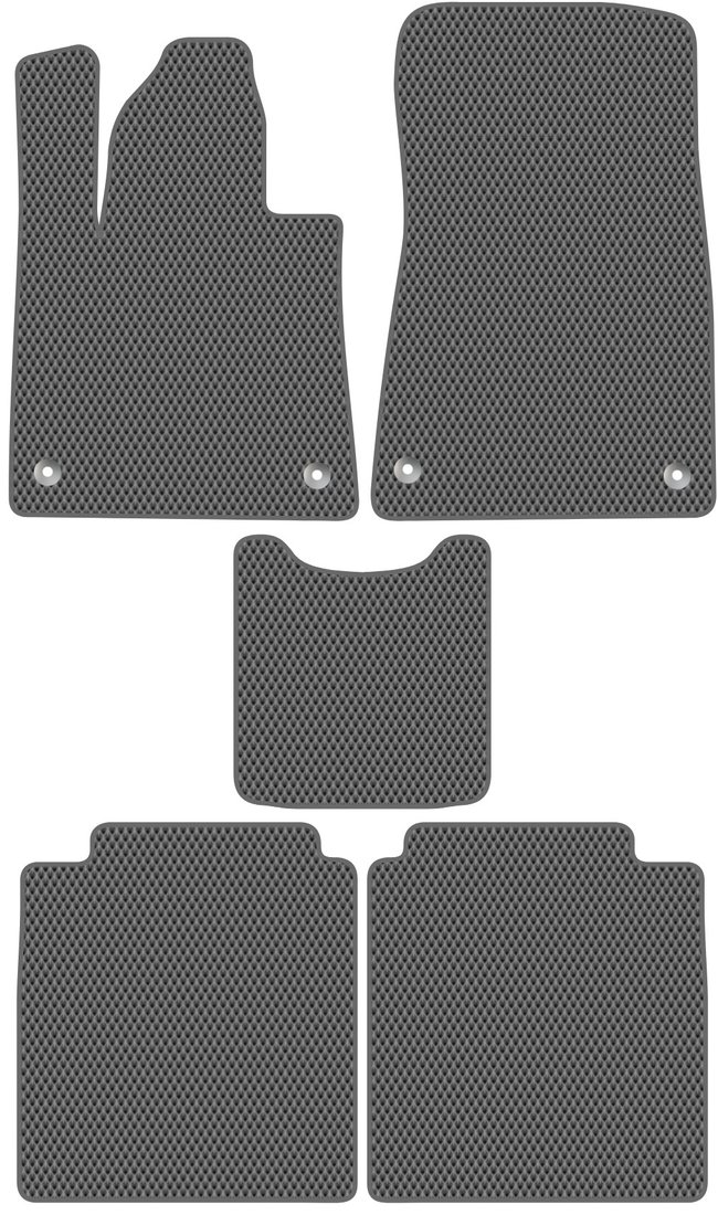 

Комплект ковриков для авто Alicosta Voyah Passion I (седан / Электро) 2023 - Н.В. (серый, ромб)