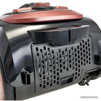 Пылесос Delta DE-3501 (черный/терракотовый)