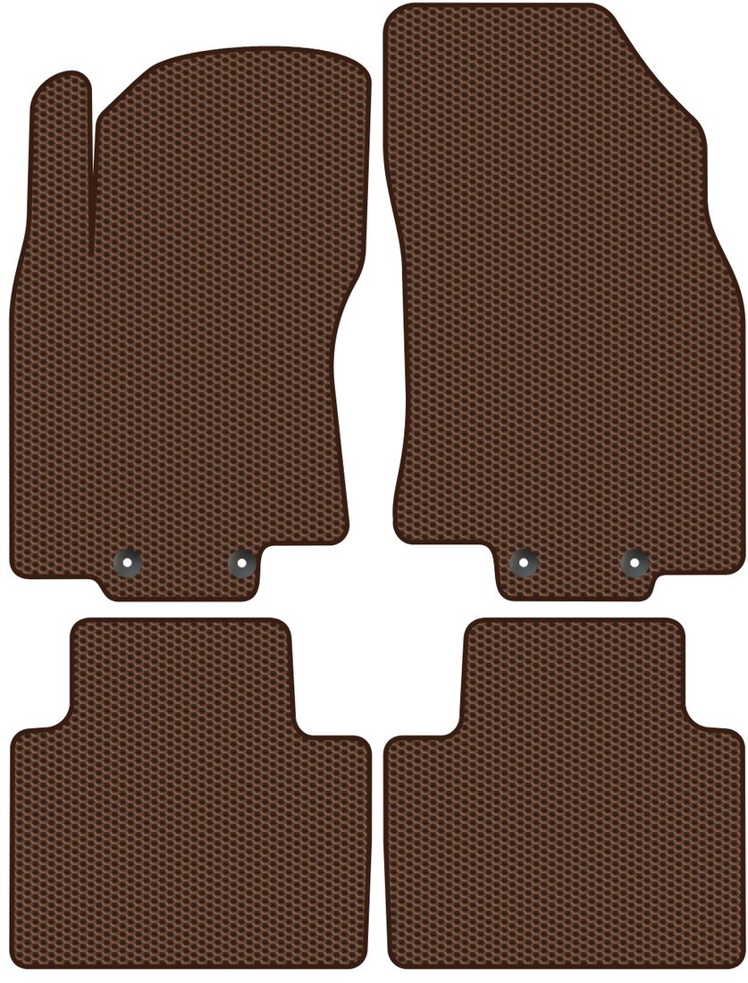 

Комплект ковриков для авто Alicosta Nissan X-Trail III (suv / T32) 2013 - Н.В. (коричневый, сота)