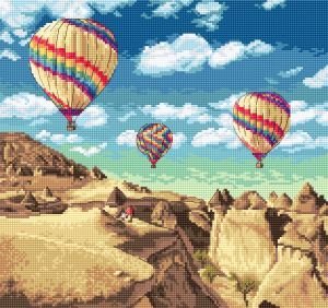 

Набор для вышивания Letistitch Шары над Гранд Каньоном