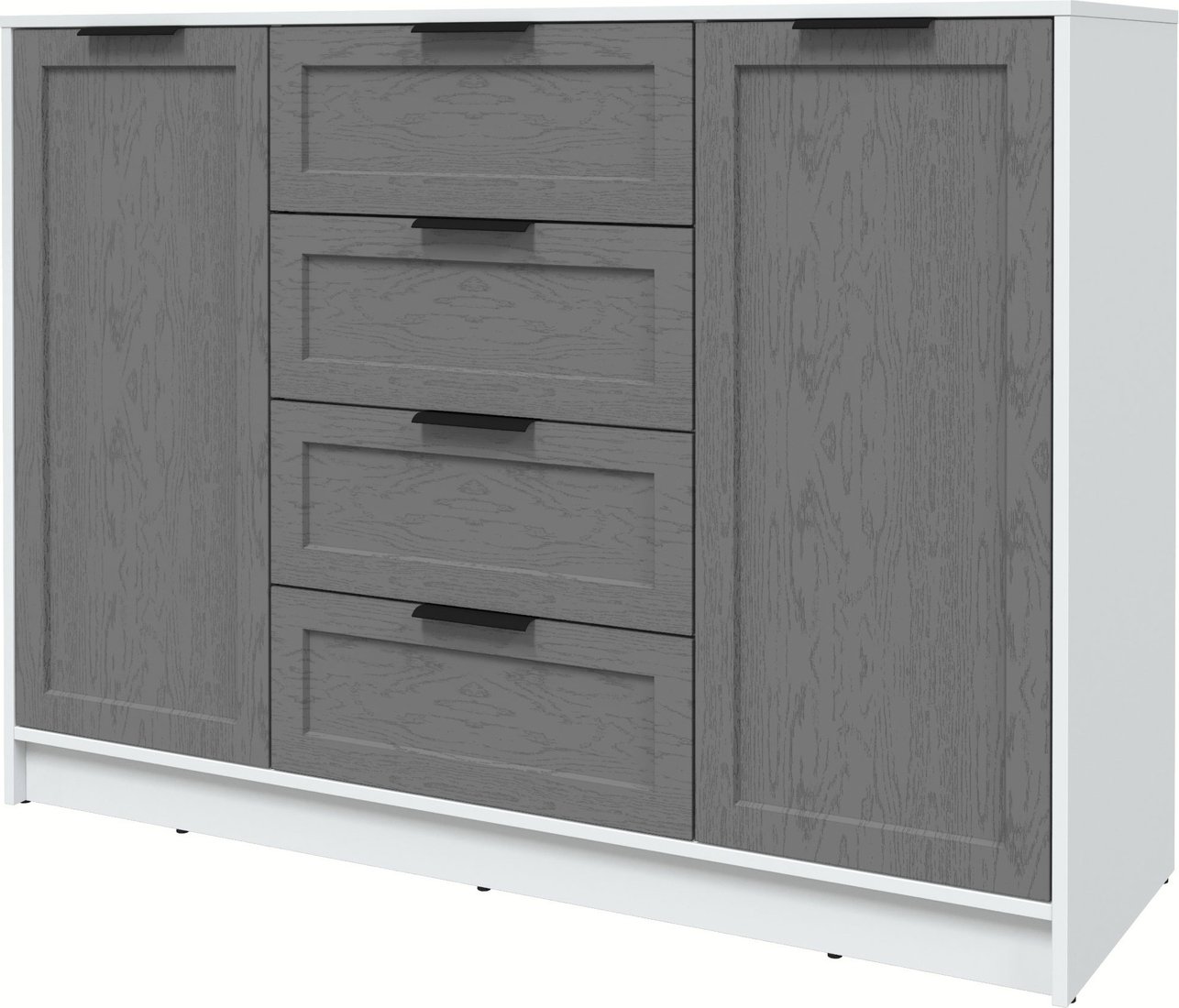 

Тумба Интерлиния Концепт Тренд КТ-Т140 (белый платинум/дуб серый)