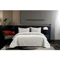 Набор текстиля для спальни Sofi De MarkO Деварта 240x260 Пок-Дв-240x260свс (светло-серый)