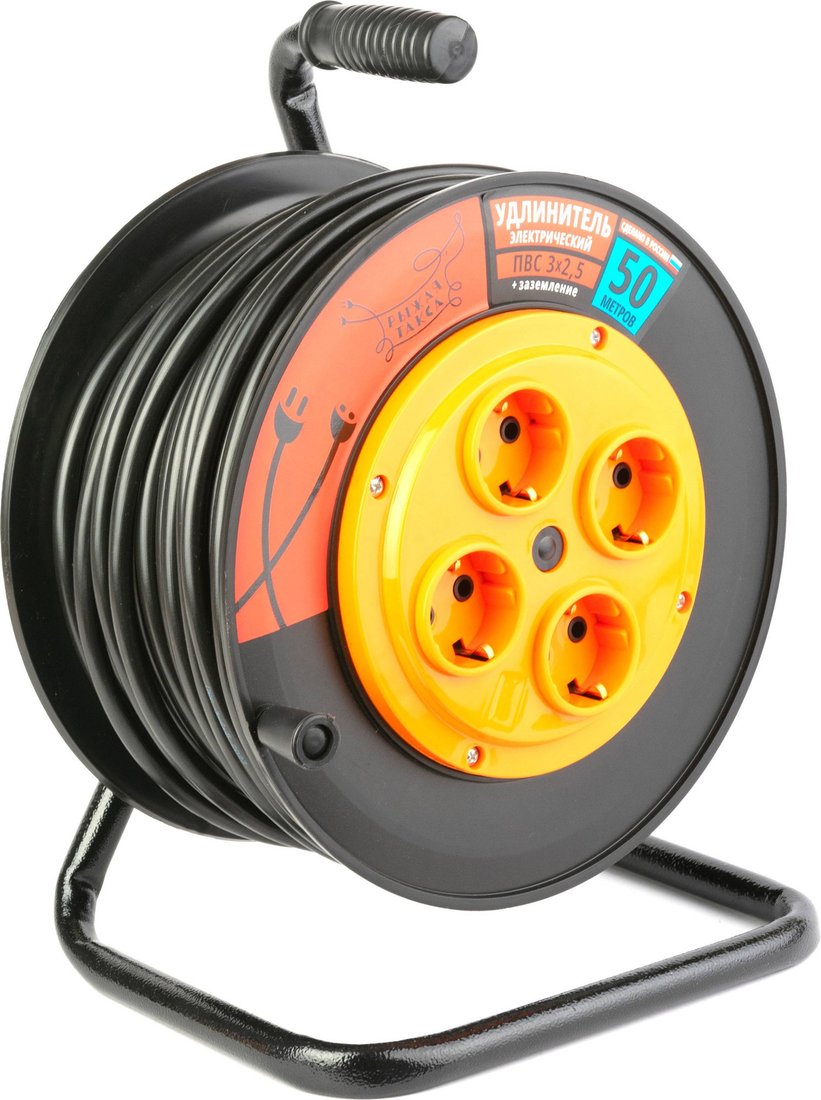 Удлинитель на катушке Sundays Electric УКП04-2875 (50м)