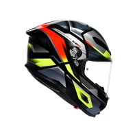 Мотошлем AGV K6 S E2206 MPLK 2118395001-026-XL (XL, Erazer Black/Red/Yellow Fluo)