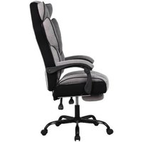 Игровое (геймерское) кресло King Style Pluffy Fabric Black (серый)